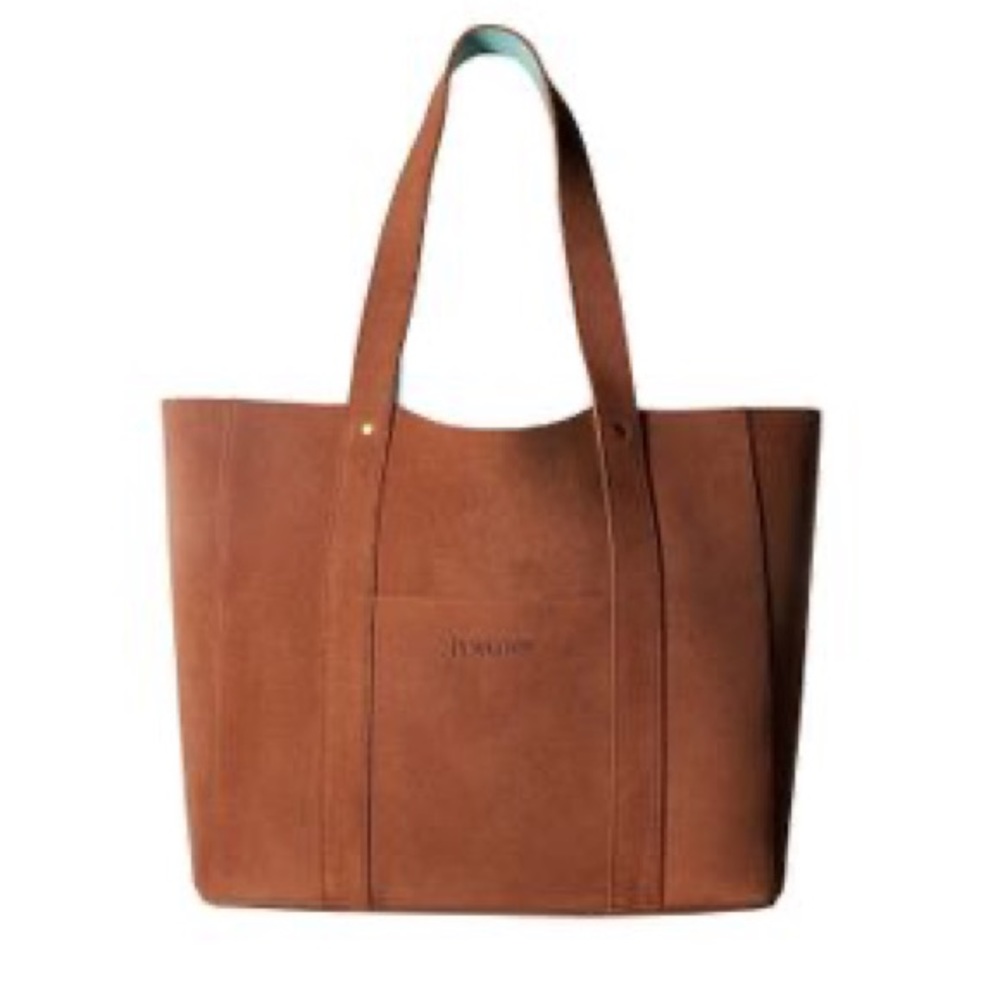 Pendleton suede reversible tote in Brown
